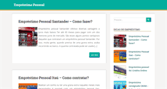 Desktop Screenshot of emprestimopessoal.org