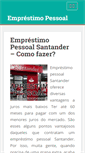 Mobile Screenshot of emprestimopessoal.org