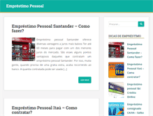Tablet Screenshot of emprestimopessoal.org